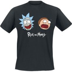 Rick And Morty Heads T-Shirt czarny. Czarne koszulki męskie marki Rick And Morty, l, bez wzorów, bez kołnierzyka. Za 74,90 zł.