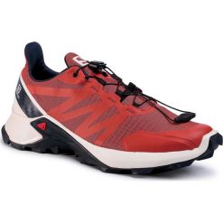 Buty SALOMON - Supercross 409546 29 W0 Burnt Brick/Vanilla Ice/India Ink. Pomarańczowe buty sportowe męskie Salomon, z tworzywa sztucznego, bez zapięcia, do biegania. Za 479,00 zł.