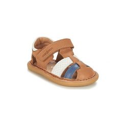 Sandały Dziecko Shoo Pom CRESPIN TONTON BUENO. Pomarańczowe sandały chłopięce Shoo Pom, bez zapięcia. Za 289,00 zł.