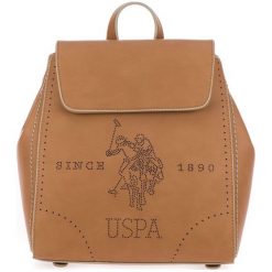 U.S. Polo Assn. Plecak Damski Barrington Brązowy. Pomarańczowe plecaki damskie U.S. Polo Assn., bez wzorów. Za 339,00 zł.