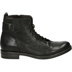 Botki męskie - 6050 ROC NERO. Czarne bez kategorii Venezia, ze skóry. Za 399,00 zł.