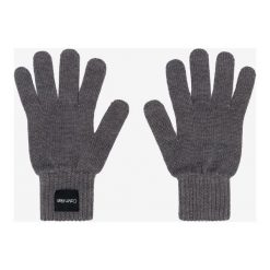 Calvin Klein Rękawiczki Szary. Szare rękawiczki damskie Calvin Klein, bez wzorów, z bawełny. Za 137,95 zł.