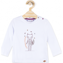 Koszulka. Białe t-shirty chłopięce z długim rękawem marki UP ALL NIGHT, z elastanu. Za 19,90 zł.