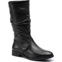 Kozaki CAPRICE - 9-25328-23 Black Nappa 022. Czarne kozaki damskie Caprice, ze skóry, przed kolano, na wysokim obcasie, na obcasie, bez zapięcia. Za 399,00 zł.