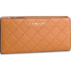 Duży Portfel Damski MICHAEL MICHAEL KORS - Money Pieces 32S9GF6D9Y Acorn. Pomarańczowe portfele damskie MICHAEL Michael Kors, bez wzorów, ze skóry. Za 559,00 zł.