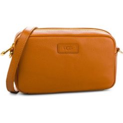 Torebka UGG - W Janey 1097689 TAN. Pomarańczowe torebki klasyczne damskie Ugg, bez wzorów, ze skóry, bez dodatków. W wyprzedaży za 429,00 zł.