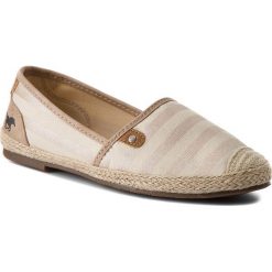 Tomsy damskie: Espadryle MUSTANG – 42C0034 Beżowe