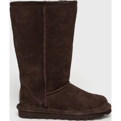 Bearpaw - Śniegowce Elle Tall. Pomarańczowe śniegowce damskie Bearpaw, z wełny, bez zapięcia. W wyprzedaży za 359,90 zł.