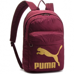 Plecak PUMA - Originals Backpack 074799 11 Fig/Gold. Czerwone plecaki męskie Puma, z materiału. Za 139,00 zł.