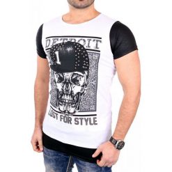 T-shirty męskie: CRSM T-shirt męski biały r. M (16006-2)