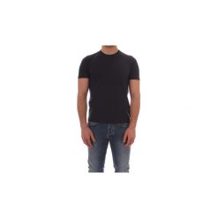 T-shirty z krótkim rękawem Aspesi AY28 A335. Niebieskie t-shirty męskie Aspesi, s, bez wzorów, bez kołnierzyka, krótkie. Za 228,72 zł.
