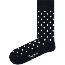 Happy Socks Dot Skarpetki Czarny. Czarne skarpetki męskie Happy Socks, w grochy, z elastanu. Za 38,95 zł.
