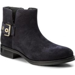 Botki TOMMY HILFIGER - Tessa 1B FW0FW01432 Midnight 403. Czarne buty zimowe damskie marki TOMMY HILFIGER, z bawełny. W wyprzedaży za 329,00 zł.