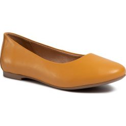 Baleriny LASOCKI - OCE-KARA-03 Honey. Pomarańczowe baleriny damskie Lasocki, bez wzorów, ze skóry, klasyczne, bez obcasa, na płaskiej podeszwie. Za 119,99 zł.