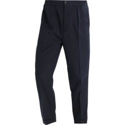 Chinosy męskie: Benetton Spodnie materiałowe dark blue