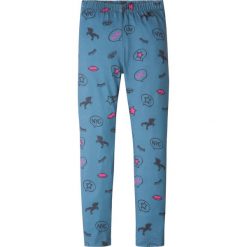 Legginsy bonprix niebieski dżins. Niebieskie legginsy dziewczęce marki bonprix. Za 19,99 zł.
