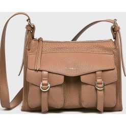 Fiorelli - Torebka. Brązowe torebki klasyczne damskie Fiorelli, w paski, ze skóry ekologicznej, casualowe, na ramię, średnie, bez dodatków. Za 299,90 zł.