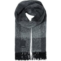 J.LINDEBERG FRAME BIG Szal black. Czarne szaliki męskie marki J.LINDEBERG, bez wzorów, z wełny. Za 629,00 zł.