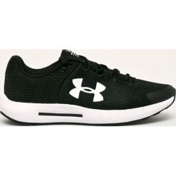 Under Armour - Buty UA W Micro G Pursuit BP. Czarne buty sportowe damskie Under Armour, bez wzorów, z gumy, sportowe. Za 249,90 zł.