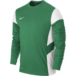 Bluzy męskie: Nike Bluza męska LS Academy 14 Midlayer zielono-biała r. XL (588471 302)