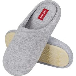 Soxo - Kapcie. Szare kapcie damskie marki Soxo, z materiału. Za 89,99 zł.
