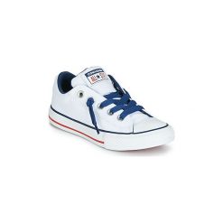 Buty Dziecko Converse CHUCK TAYLOR ALL STAR STREET CANVAS OX. Brązowe trampki dziewczęce Converse, bez wzorów, retro, bez zapięcia. Za 199,00 zł.