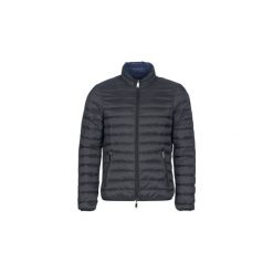 Kurtki pikowane Emporio Armani TRAS. Czarne kurtki męskie marki Emporio Armani, m, bez wzorów, bez kaptura. Za 1087,20 zł.