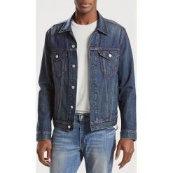 Levi's Kurtka Niebieski. Niebieskie płaszcze męskie Levi's®, s, bez wzorów, z bawełny, bez kaptura. Za 671,95 zł.