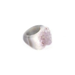 InspiRING Ametyst rozmiar 12. Fioletowe pierścionki damskie Brazi druse jewelry, z ametystem. Za 270,00 zł.