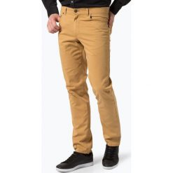BRAX - Spodnie męskie – Cooper Fancy, beżowy. Brązowe spodnie męskie marki BRAX, m, bez wzorów, z bawełny. Za 279,95 zł.