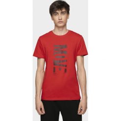 T-shirt męski TSM072 - czerwony. Czerwone koszulki męskie xxl. W wyprzedaży za 34,99 zł.