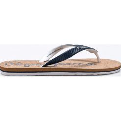 Pepe Jeans - Japonki. Niebieskie japonki męskie marki Pepe Jeans, z jeansu. W wyprzedaży za 79,90 zł.