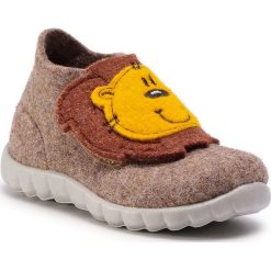 Kapcie SUPERFIT - 8-00295-4000 M Beige. Pomarańczowe sandały chłopięce Superfit, z tworzywa sztucznego, bez zapięcia. Za 129,00 zł.