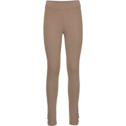 Legginsy: Legginsy ze sztywniejszego dżerseju bonprix brunatny