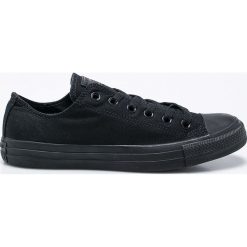 Converse - Tenisówki. Czarne trampki męskie marki Converse, z materiału, na sznurówki. W wyprzedaży za 249,90 zł.