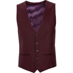Kamizelka PAOLO GKAS900376. Czerwone kamizelki garniturowe męskie Giacomo Conti, bez wzorów, eleganckie. Za 249,00 zł.