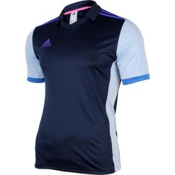 Adidas Koszulka męska Volzo15 granatowa r. XS (S08962). Brązowe koszulki sportowe męskie marki Adidas, z bawełny. Za 32,94 zł.