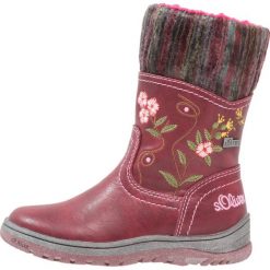S.Oliver RED LABEL Śniegowce dark red. Czerwone buty zimowe damskie marki s.Oliver RED LABEL, z materiału. W wyprzedaży za 131,45 zł.