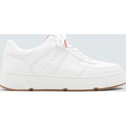 Buty sportowe damskie: Białe buty sportowe school