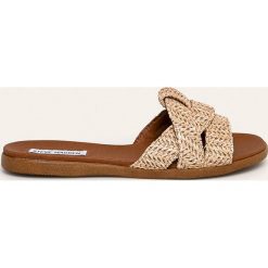 Steve Madden - Klapki skórzane Vivien. Klapki damskie Steve Madden, bez wzorów, ze skóry, bez obcasa, na obcasie. W wyprzedaży za 179,90 zł.