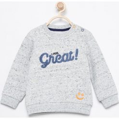 Bluza z aplikacją - Jasny szar. Szare bluzy niemowlęce marki Reserved, z aplikacjami. Za 49,99 zł.