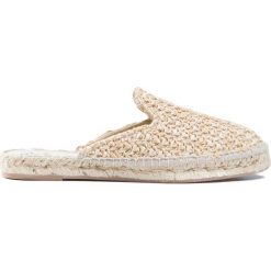 Espadryle MANEBI. Brązowe espadryle damskie Manebi, bez wzorów, z tkaniny, bez obcasa. W wyprzedaży za 234,00 zł.
