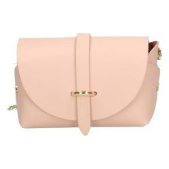 Arturo Vannini Torebka Crossbody Jasnoróżowa. Szare torebki klasyczne damskie Arturo Vannini, bez wzorów, małe, bez dodatków. Za 179,00 zł.