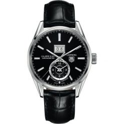 RABAT ZEGAREK TAG HEUER CARRERA WAR5010.FC6266. Czarne zegarki męskie marki TAG HEUER, ze stali. W wyprzedaży za 11780,00 zł.