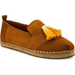 Espadryle damskie: Espadryle TOMS – Deconstructed Alpargata Rope 10011727 Saffron Suede/Tassel