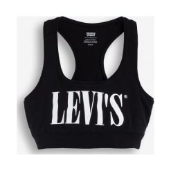 Levi's® Graphic Sports Biustonosz Czarny. Czarne biustonosze z nadrukiem, z elastanu. Za 102,95 zł.