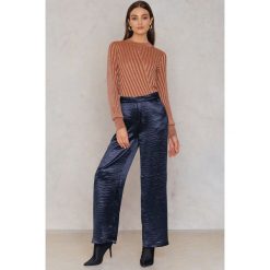 Golfy damskie: Second Female Sweter Birka O-Neck – Brown,Orange