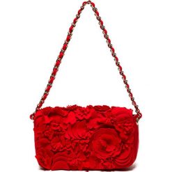 Torebki klasyczne damskie: Torebka w kolorze czerwonym – (S)25 x (W)16 x (G)6 cm