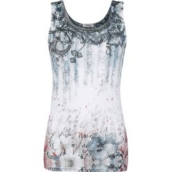 Topy damskie: Innocent Agnes Vest Top damski biały/niebieski