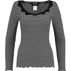 Bluzki asymetryczne: Rosemunde Bluzka z długim rękawem offwhite/black